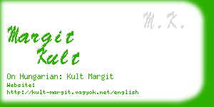 margit kult business card